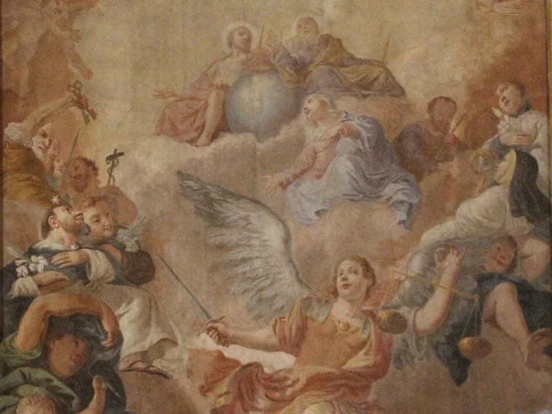 1714-Michelangelo Schiavoni - Trinità - Chiesa di San Francesco, Chioggia